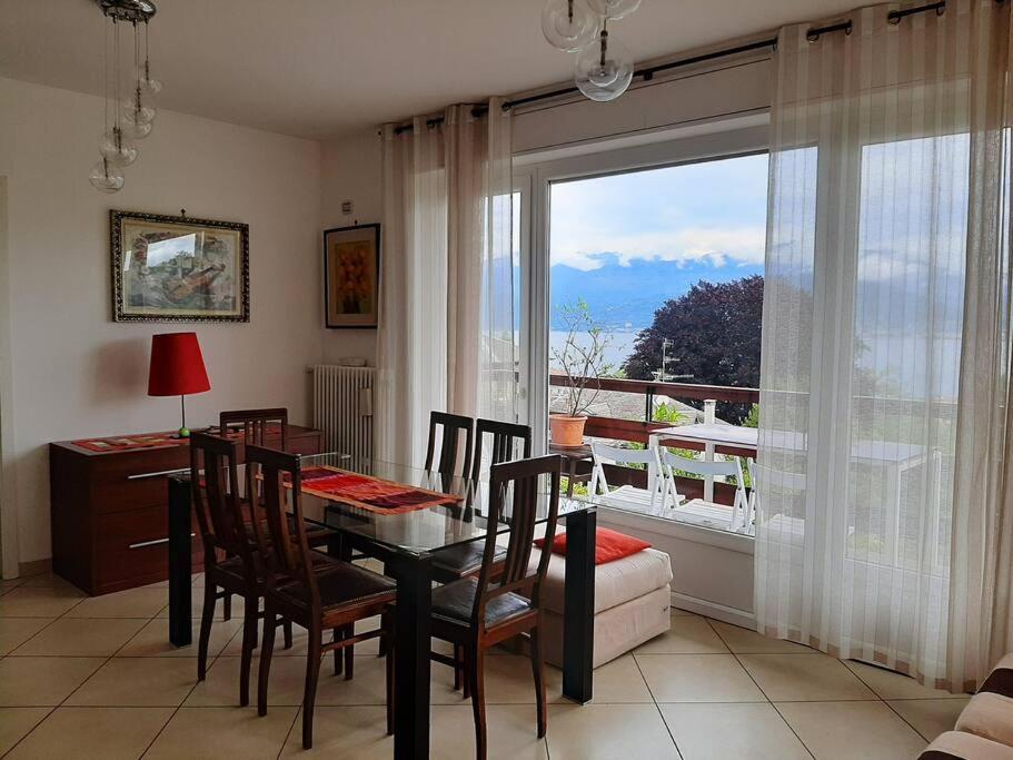 La Finestra Sul Lago - In Villa Con Vista E Posto Auto Coperto 斯特雷萨 外观 照片